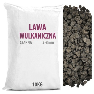 Grys Żwir do Ogrodu Drobna LAWA WULKANICZNA 10KG