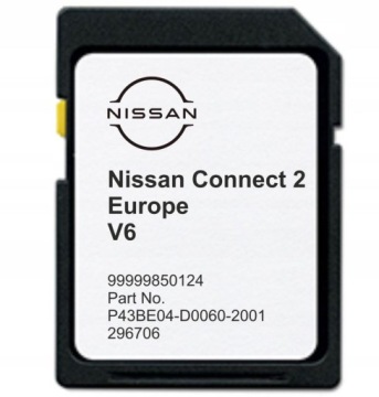 Mapa Pro Navigaci Nissan Connect 2 v6 2021/2022 LCN2 Micra Note Juke