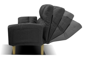 Скандинавское кресло, ушки, регулируемая спинка