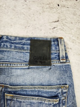 SPODNIE MĘSKIE GUESS VERMONT SLIM JEANSOWE DENIM DŻINSY r. 33