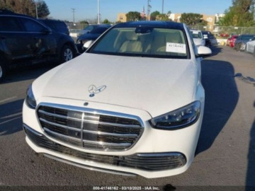 Mercedes Klasa S W223/V223 2022 Mercedes-Benz Klasa S 500 4Matic 2022 3.0l 3.0 Benzyna 429KM, zdjęcie 4