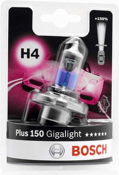ŻARÓWKI H4 60/55 BOSCH GIGALIGHT PLUS +150%