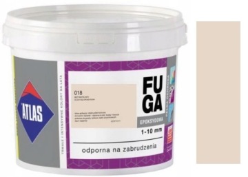 ATLAS ЭПОКСИДНАЯ ЗАТИРКА ПАСТЕЛЬ БЕЖЕВАЯ 018 2 КГ