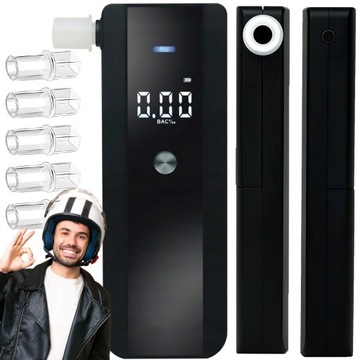 PROFESJONALNY ALKOMAT ELEKTRONICZNY KALIBRACJA + 5