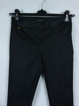 Massimo Dutti Skinny Fit woskowane spodnie - 38/ M