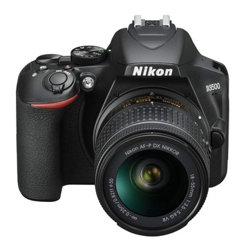Lustrzanka Nikon D3500 korpus + obiektyw