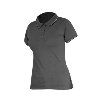 Koszulka Polo damska szara 190g bawełna Lahti Pro L40315 L