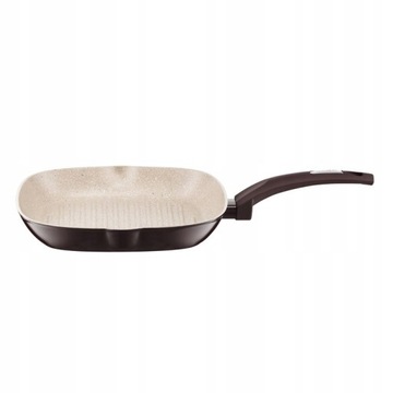 Patelnia grillowa Ambition Master Stone 28 cm non-stick GAZ INDUKCJA