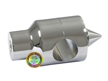 Стояки рулевого колеса Дюймовые монтажные кронштейны Хромированные болты M12 Ввинчивающиеся шипы