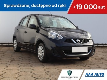 Nissan Micra IV Hatchback 5d Facelifting 1.2 80KM 2016 Nissan Micra 1.2 12V, Salon Polska, Klima