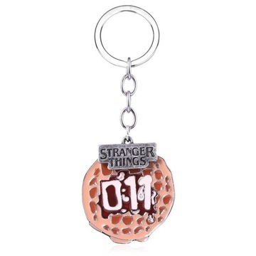Brelok kluczy Stranger Things Wafel Eleven metalPL