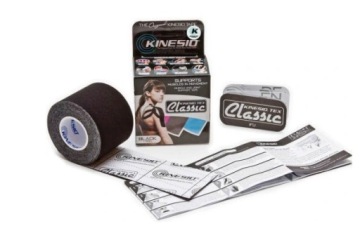 Лента Kinesio Tex Classic 5смх4м Черный