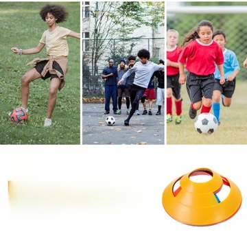 ФУТБОЛЬНЫЙ КОНУС СПОРТИВНЫЕ ТРЕНИРОВОЧНЫЕ КОНУСЫ КРУГЛЫЙ ФУТБОЛ