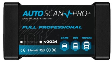 AUTOSCAN PRO+ 2024 TESTER DIAGNOSTYCZNY INTERFEJS SKANER TIR CIĘŻAROWE J.PL