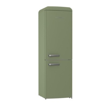 Lodówka Gorenje ONRK619DOL oliwkowa retro wysyłka w 24godz.