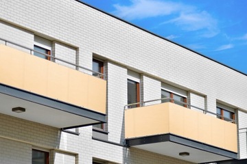 OSŁONA BALKONOWA 0,7X3M NA BALKON BEŻOWA + GRATIS!