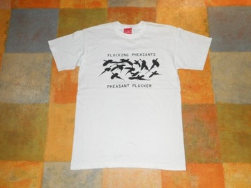 PHEASANT PLUCKER USA M T-SHIRT BAWEŁNA RETRO VINTAGE PTAK BAŻANT BANKSY