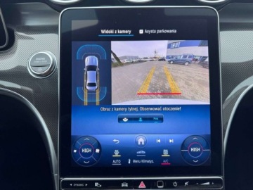 Mercedes Klasa C W206 Limuzyna 2.0 220d 200KM 2023 Mercedes-Benz Klasa C C 220 d 4MATIC AMG Kamera MBUX Grzana kierownica, zdjęcie 19