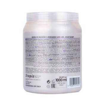 Стапиз SLEEK LINE Маска БЛОНД ФИОЛЕТОВЫЙ 1л