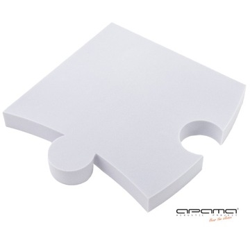 Декоративные акустические панели головоломки Установите двойной декор сертификат