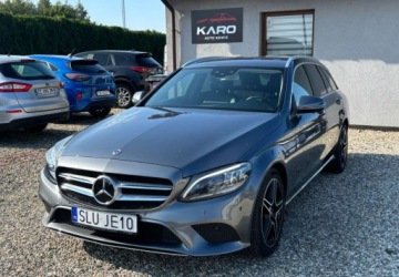 Mercedes Klasa C W205 Kombi Facelifting 2.0 300d 245KM 2020 Mercedes-Benz Klasa C Bogata wersja 2.0 Diesel 245KM, zdjęcie 1