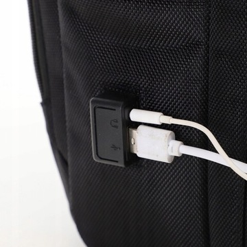 Черный деловой рюкзак, сумка для ноутбука, 15,6 дюйма, USB