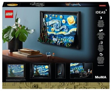 LEGO Ideas 21333 «Звездная ночь» Винсента Ван Гога