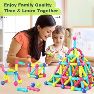 ОБРАЗОВАТЕЛЬНЫЕ МАГНИТНЫЕ ПАЛОЧКИ XXL МАГНИТНЫЕ БЛОКИ