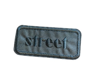 aplikacja termo odzieżowa napis STREET 75X35 MM