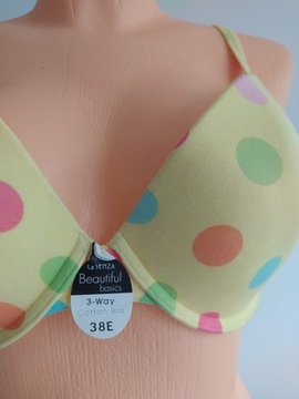 La Senza 85E 38E biustonosz usztywniany z bawełny