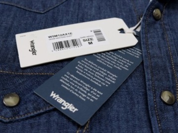 Джинсовая РУБАШКА WRANGLER REGULAR FIT темно-индиго S