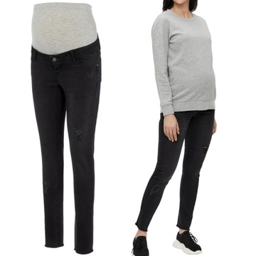 SPODNIE CIĄŻOWE MAMALICIOUS DAMSKIE JEANS 30/32