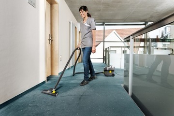 KARCHER МОЩНЫЙ ОФИСНЫЙ ПЫЛЕСОС T 7/1 CLASSIC MEGA BAG SET QUIET PRO