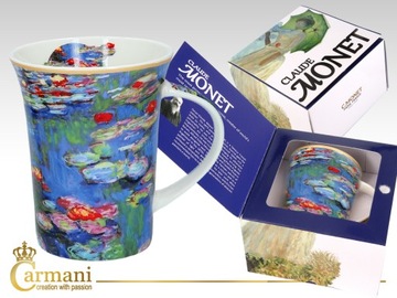 Kubek Carmani 350ml - Claude Monet, Water Lilies