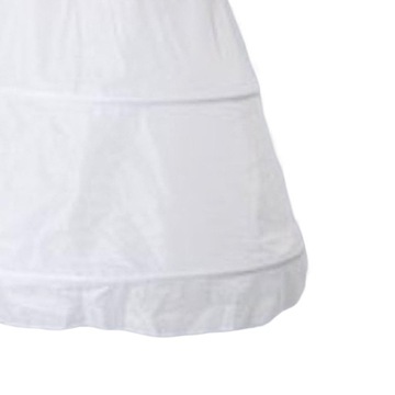 Свадебный кринолин, нижняя юбка с эластичной резинкой на талии, 2 обруча, свадебный кринолин