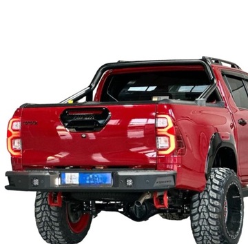 Задний бампер Toyota Hilux 4x4 Steel Offroad