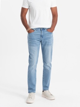 Spodnie męskie jeansowe OM-PADP-0110 light jeans M defekt