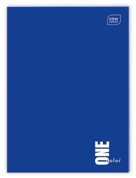 ZESZYT W KRATKĘ A4 96 KARTEK ONE COLOR INTERDRUK