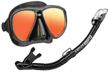 TUSA POWERVIEW MIROR KIT MASK SNORKEL ANTI-REFLEX