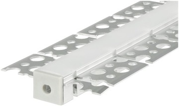 Алюминиевый светодиодный профиль для гипсокартона 2м Regips Movable Flexible 12мм