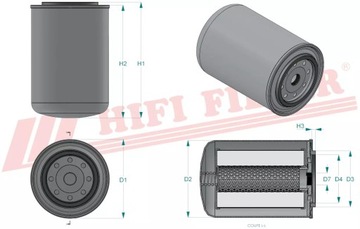 HIFI FILTER SH 63061 фильтр гидравлического масла