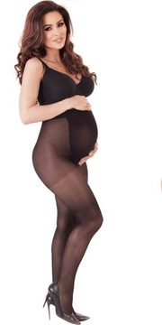 РАССЛАБЛЯЮЩИЕ колготки для беременных плотностью 40 ден с PANEL