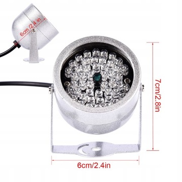 ИК ИК-СВЕТИЛЬНИК 48LED 20M