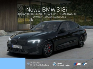 BMW Seria 3 G20-G21 Limuzyna 2.0 318i 156KM 2025 BMW Seria 3 18i 156 KM - Gotowy do Odbioru - Kamera 360 - HarmanKardon 2.0