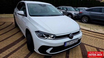 Volkswagen Polo VI Hatchback 5d Facelifting 1.0 TSI 95KM 2023 Volkswagen Polo Niski przebieg automat Benzyna 95KM, zdjęcie 1