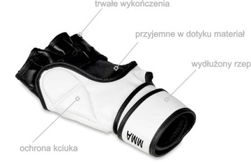 Тренировочные перчатки ММА JAPAN XL с ручкой для сумки