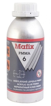 Klej do plexi Mafix PMMA 6 - 600 ml profesjonalny
