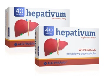 Hepativum cholina regeneracja wątroba detox 80tabl