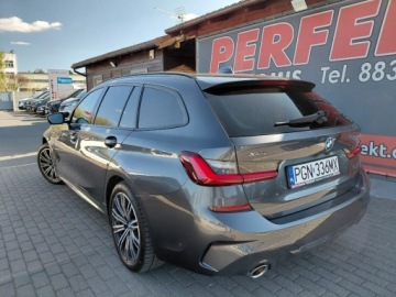 BMW Seria 3 G20-G21 Touring 2.0 330e 292KM 2021 BMW Seria 3 330 E xDrive Radar Kamera M pakiet 2.0 Hybryda Plug-in 292KM, zdjęcie 4