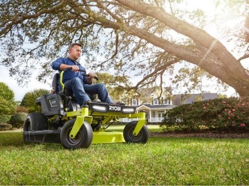 АККУМУЛЯТОРНЫЙ ТРАКТОР RYOBI ZTR 480 ex